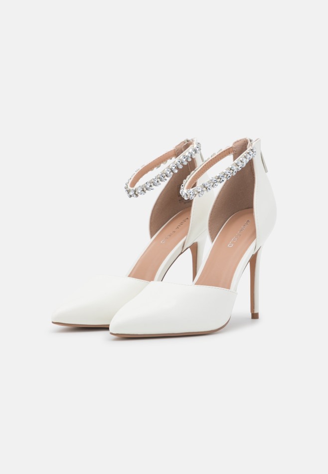 Talons Classiques Gabor Blanc | Femmes Exclusives